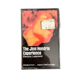 Vintage The Jimi Hendrix Experience Electric Ladyland Cassette SEALED